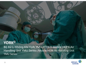 Bộ Xử Lí Không Khí YMU York - Mobile HEPA Air Handling Unit 